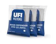 Mascara ajuste orelha n95 pff2 ufi filters - kit com 05 peças