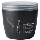 Máscara Alfaparf Semi Di Lino Sublime Detoxifying 500ml Limpeza Profunda Purificante Brilho e Maciez