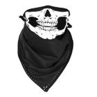 Mascara Bandana Caveira Skull Preto E Branco - Protetor