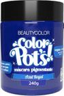 Máscara Beautycolor Color Pots Azul Royal 240g