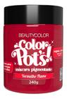 Máscara Beautycolor Color Pots Vermelho Flame 240g
