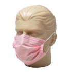 Mascara betel tripla com elastico e clip nasal rosa