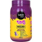 Máscara Capilar Matizador Marsala roxa todecacho Salon Line 500g