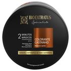 Máscara Colorante Castanho 2 Min. Mágicos Bio Extratus 250g