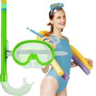 Máscara de Mergulho Infantil Kit Máscara e Snorkel Mor REV02