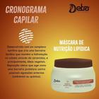 Máscara de Nutrição Lipídica - Cronograma Capilar - Detra Hair Cosmetics