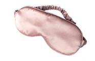 Máscara de seda para dormir LULUSILK Mulberry com alça elástica rosa