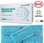 Máscara descartável BYD proteção facial Tripa caixa