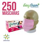Máscara descartável EasySupri rosa - 250 unid.