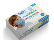 Mascara descartavel Infantil SPK Azul 25un