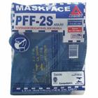 Máscara Descartável PFF2 Azul Sem Válvula Maskface AirSafety - AIR SAFETY