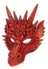Mascara Dragão Vermelho Game Off Thrones Fantasia