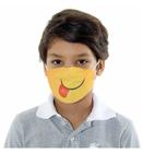 Máscara Dupla Proteção Respiratório Infantil Reutilizável e Divertida