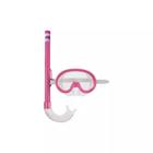 Máscara e Snorkel Infantil Mor - Quebra Ondas - Rosa