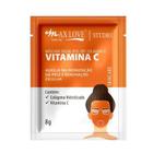 Máscara Facial Colágeno e Vitamina C - Max Love - 8g