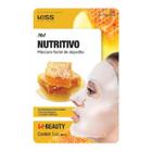 Máscara facial de algodão nutritivo kiss ny mel 20ml