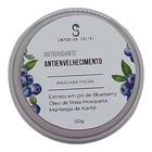 Máscara Facial de Argila Roxa com Extrato de Blueberry e Oleo Rosa Mosqueta