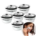 Máscara facial de carvão vegetal - Máscaras faciais hidratantes - máscara de peeling facial - cuidados com a pele coreanos - máscaras de gelatina para profissionais de tratamento facial - pacote de 5 ou 6 variedades - Máscaras faciais de beleza - máscara facial removível para cuidados com a pele (carvão vegetal)