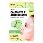 Máscara Facial Kiss New York Calmante e Antioxidante Pepino 1 Unidade