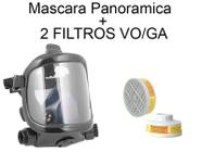 Mascara facial panoramica plastcor com 2 filtro ga/vo