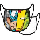 Mascara Facial Proteção Tecido Marvel Avengers Adulto