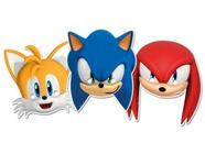 Fantasia Sonic Infantil Original Macacão Curto com Máscara - Global  Fantasias - Fantasias para Crianças - Magazine Luiza