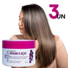 Máscara Hidratante Natural Argan&Açaí Maochi Cosméticos 300g