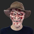 Máscara Homem Assassino Terror Carnaval Halloween - Spook Elástico