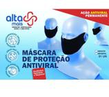 Mascara Infantil Reutilizavel Preta Antiviral Alta Mais