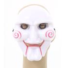 Máscara Fantasia Halloween Jogos Mortais Jigsaw Assustador - Like Geek -  Máscara de Festa - Magazine Luiza