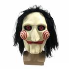 Máscara Fantasia Halloween Jogos Mortais Jigsaw Assustador - Like Geek -  Máscara de Festa - Magazine Luiza