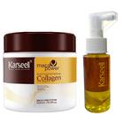 Máscara Karseell e Argan finalizador Capilar