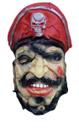 Máscara Látex Pirata Halloween Fantasia