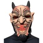 Máscara Lucifer Linguão Halloween Carnaval Fantasia Teatro Terror Assustador Cosplay