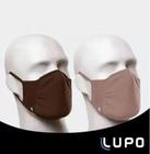 Mascara lupo kit 10 unidades cor nude e marrom