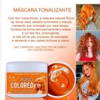 Máscara Matizadora Ruiva Colored L&A Cosméticos 300g - Tonalizante Ruivo - Sem Amônia