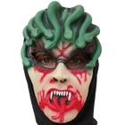 Máscara Medusa Cabeça de Cobras Terror Halloween Vampiro