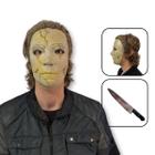 Máscara Michael Myers Halloween com Facão - 2 Itens