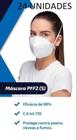 Mascara N95 Pff2 98% Proteção ANVISA/INMETRO/CA 24 unidades