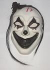 Mascara Palhaço Assustador C/ Cabelo Halloween Festas