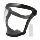 Mascara Para Proteçao Facial Visor Transparente com Filtro