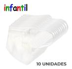 Máscara PFF2/N95 infantil branca - 10 unidades - EXMEDI