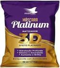 Máscara Platinum Matizador 3 D Platinado 50ml - Alise Hair