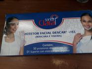 Mascara Protetora Facial Higienica Descartável 50un Santa Clara