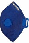 Mascara Respirador PFF1 Azul C/Valvula Atomos kit c10un