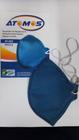 Mascara Respirador PFF2 N95 Azul S/Valvula Atomos kit c12un