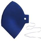 Máscara Respiradora Pff2 Azul Elástico Plastcor 20 Unidades