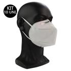 Mascara Respiratoria KN95 Kit 10 Uni Proteção Profissional PFF2 Respirador EPI N95