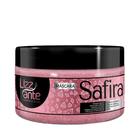 Máscara Safira 300g Lizz ante Banho de Verniz Hidratação Profunda Combate Frizz e Pontas Duplas Hidrata Fios Ressecados Cabelo Macio Babosa