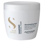 Máscara Semi Di Lino Diamond Alfaparf 500ml Hidratação Brilho Extremo Maciez Maleabilidade e Saúde